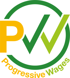 Progressive Wages Mark